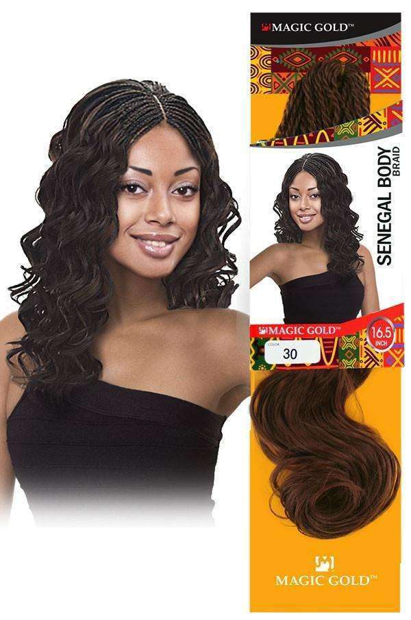 Magic Gold Senegal Body Braid 16.5"