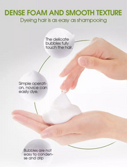 Dexe Color Foam Bubble Shampoo Packette Box
