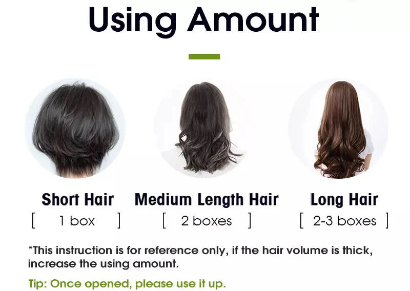 Dexe Color Foam Bubble Shampoo Packette Box