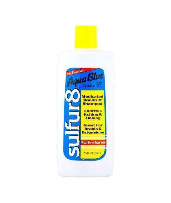 Sulfur8 Aqua Blue Medicated Dandruff Shampoo