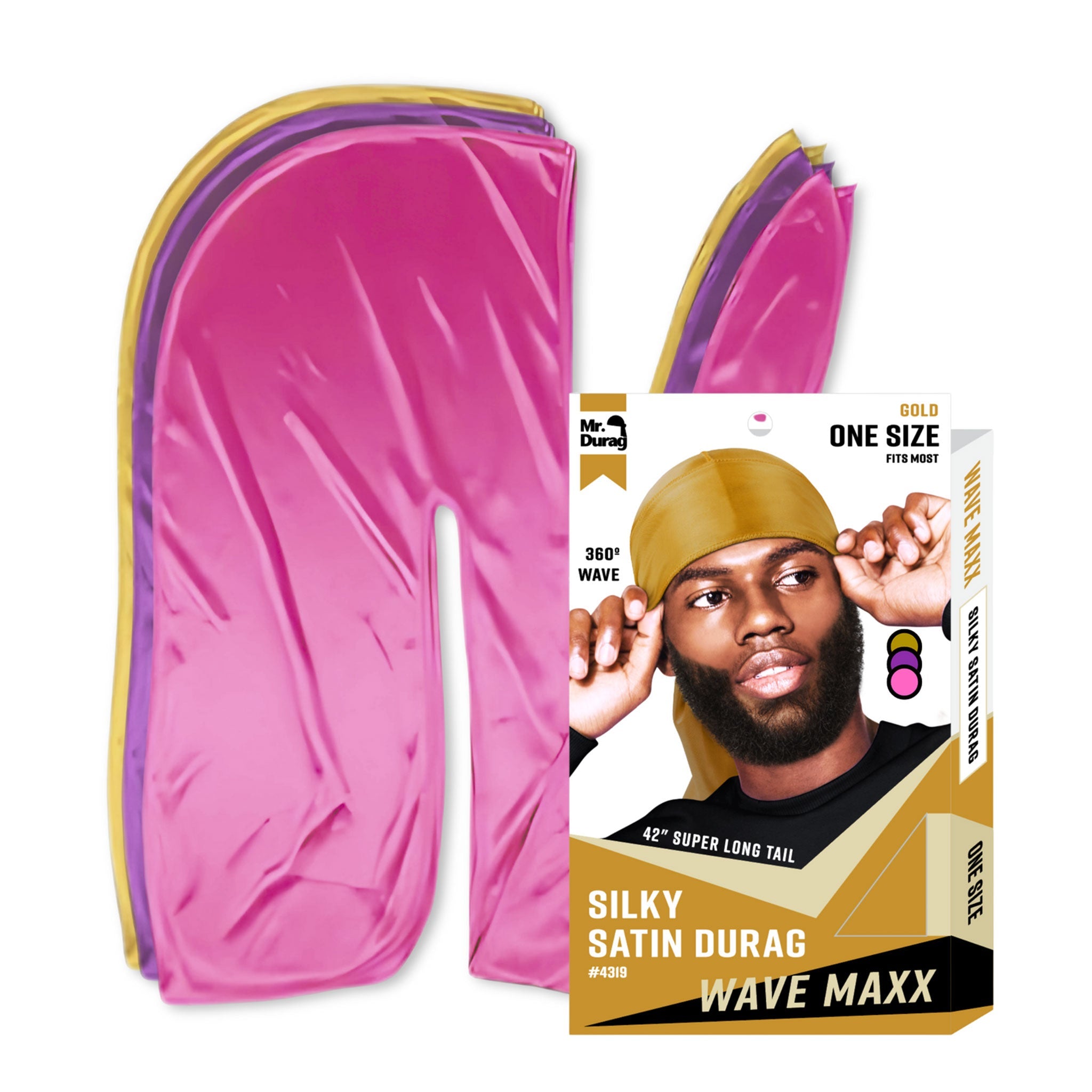 Mr. Durag Silky Satin Durag - Assorted #2