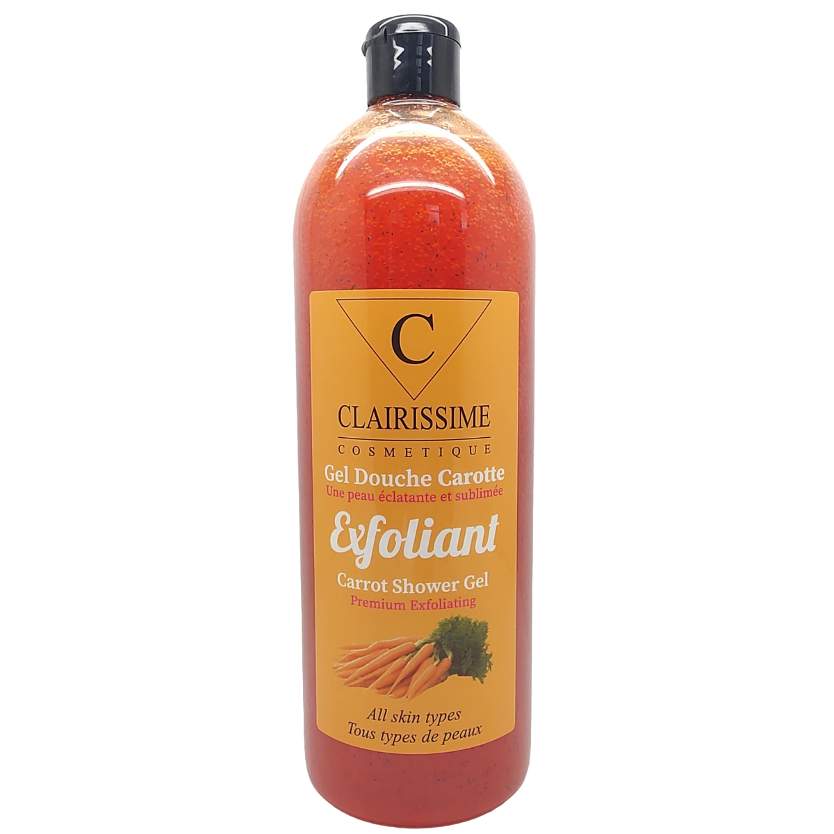 Clairissime Cosmétique CLAIRISSIME® GEL DOUCHE CAROTTE - Authentic Skincare Treatment