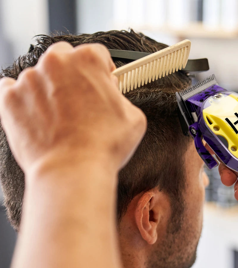 Hot & Hotter Professional Rechargeable Cordless Clippers - Electric Purple #5788