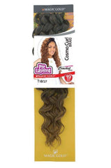 Magic Gold Pre Layered Cosmo Curl Braid 19"