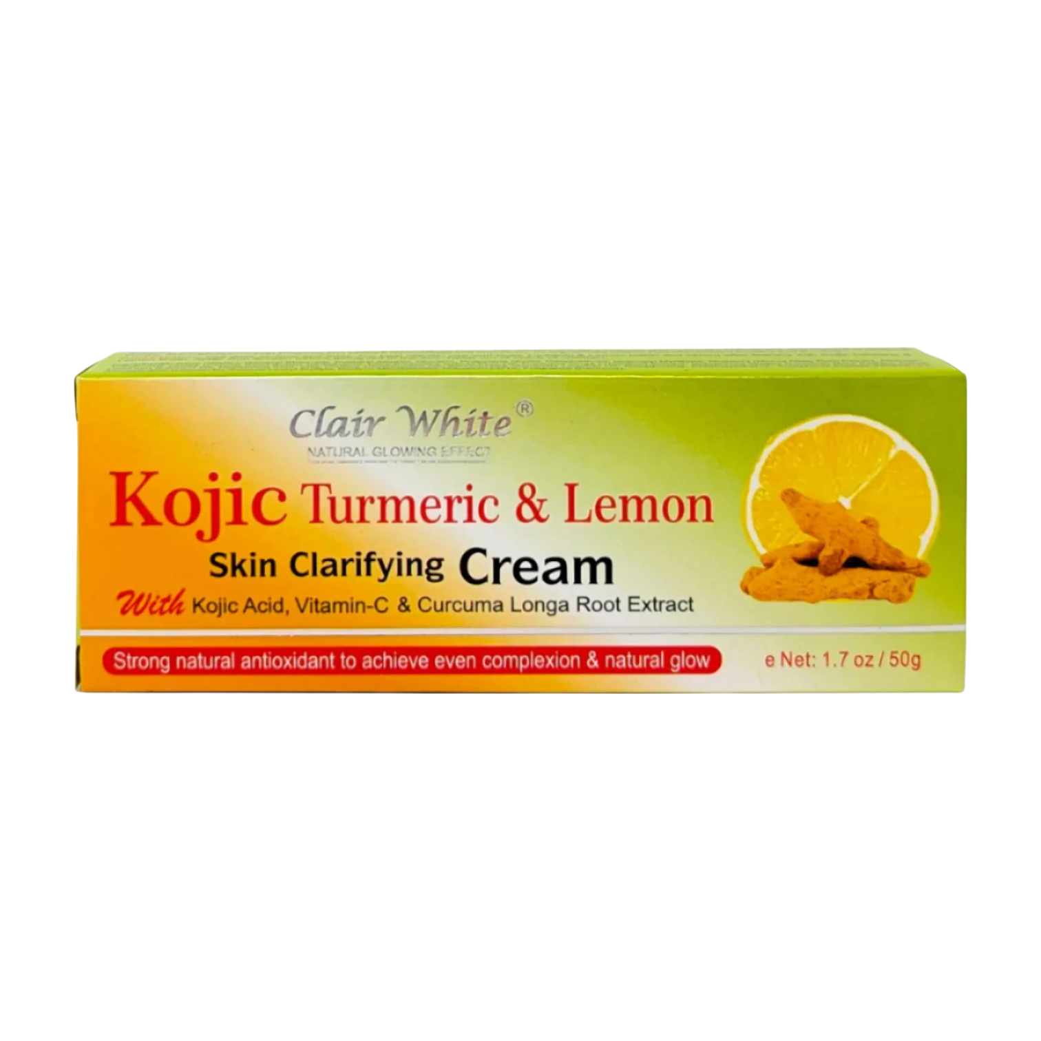 Clair White CLAIR WHITE® KOJIC Curcuma & Citron CRÈME Clarifiante - Authentic Skincare Treatment