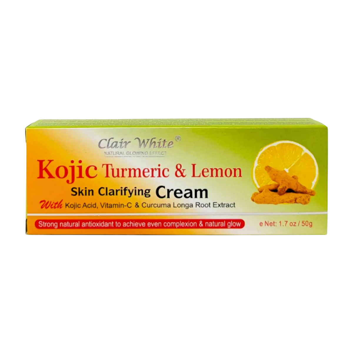 Clair White CLAIR WHITE® KOJIC Curcuma & Citron CRÈME Clarifiante - Authentic Skincare Treatment
