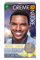 Creme Of Nature Men's Moisture Rich Liquid Hair Color - #1 Natural Black