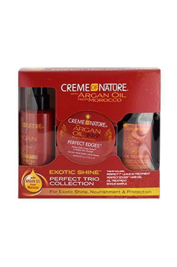 Creme Of Nature Argan Oil Trio Perfect Collection