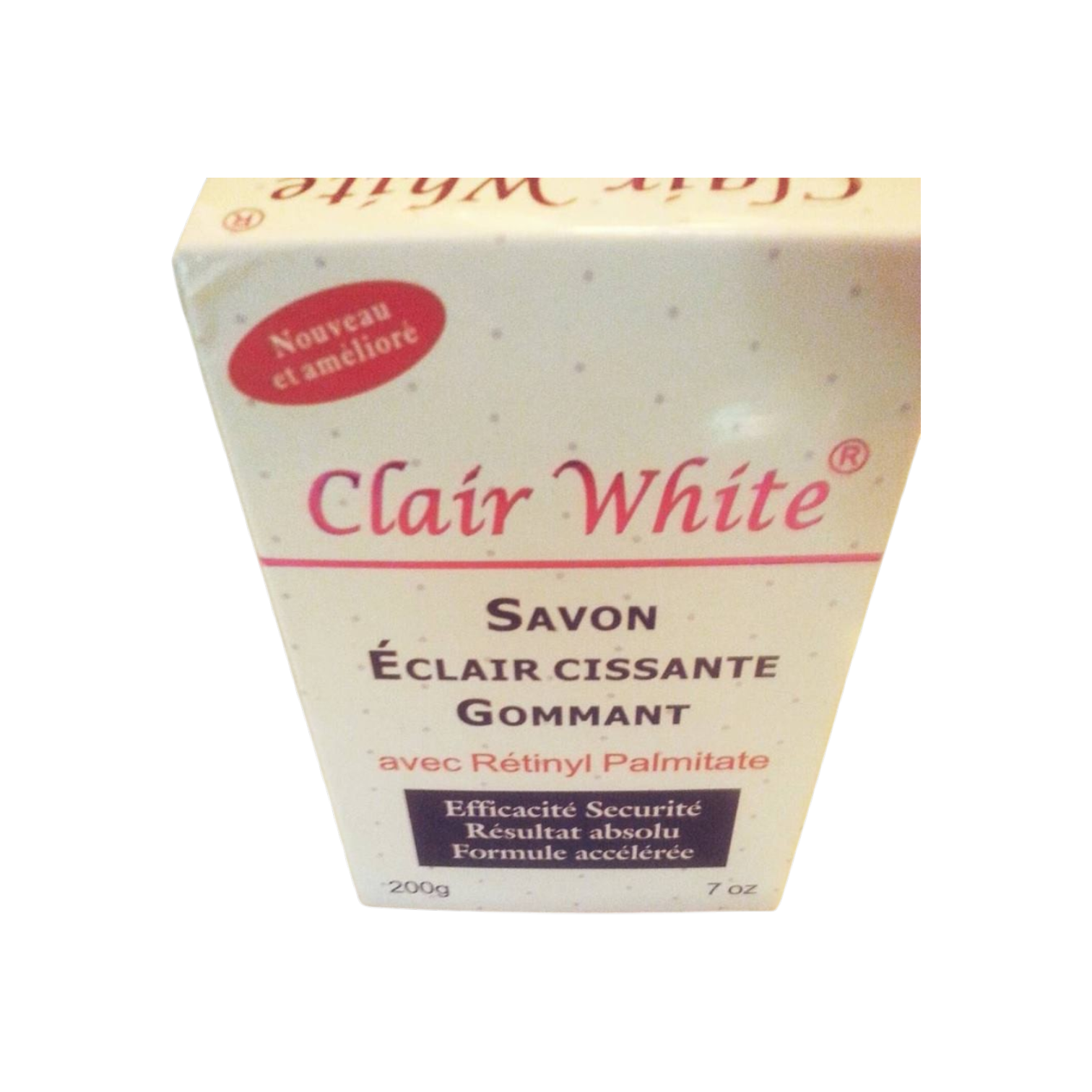 Clair White CLAIR WHITE® ORIGINAL SAVON Éclaircissante Gommant - Authentic Skincare Treatment