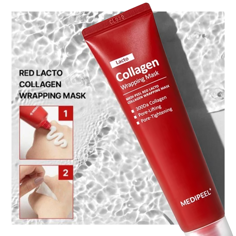 MEDIPEEL+(MDP+) Red Lacto Collagen Wrapping Mask (70ml)