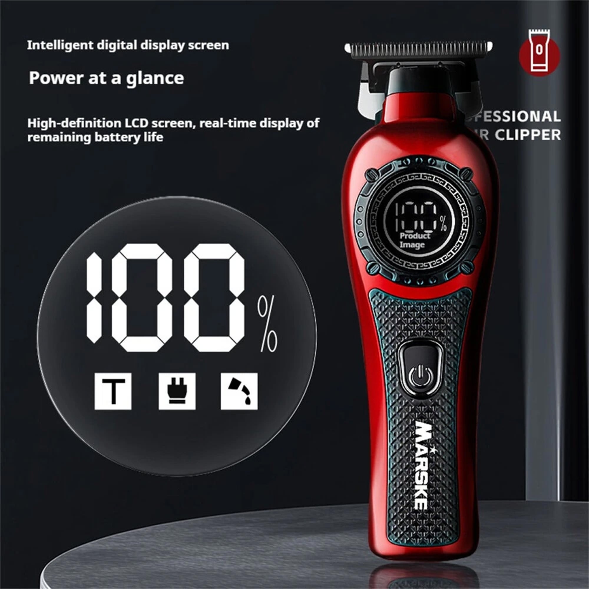MARSKE Professional Wireless Trimmer