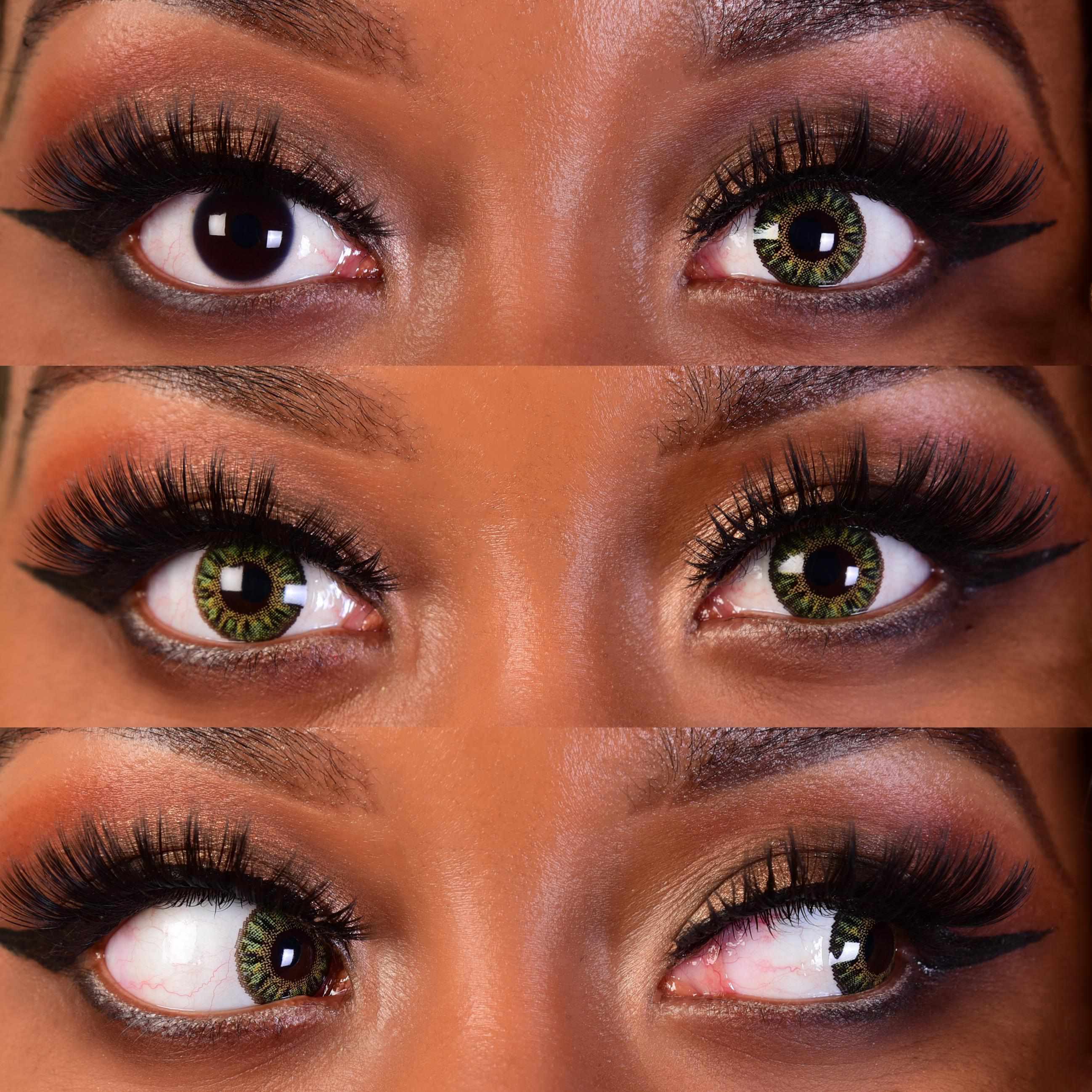 PRIMAL® Delightful Jade - Green Colored Contacts