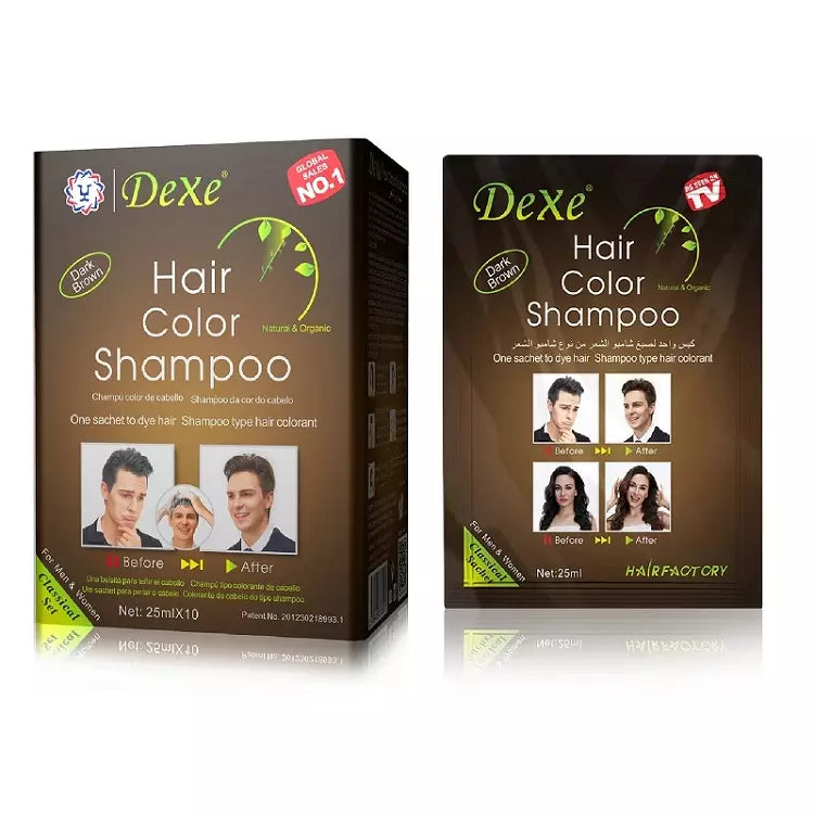 Dexe Hair Shampoo Packette Box