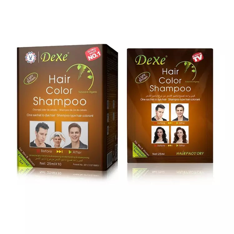 Dexe Hair Shampoo Packette Box