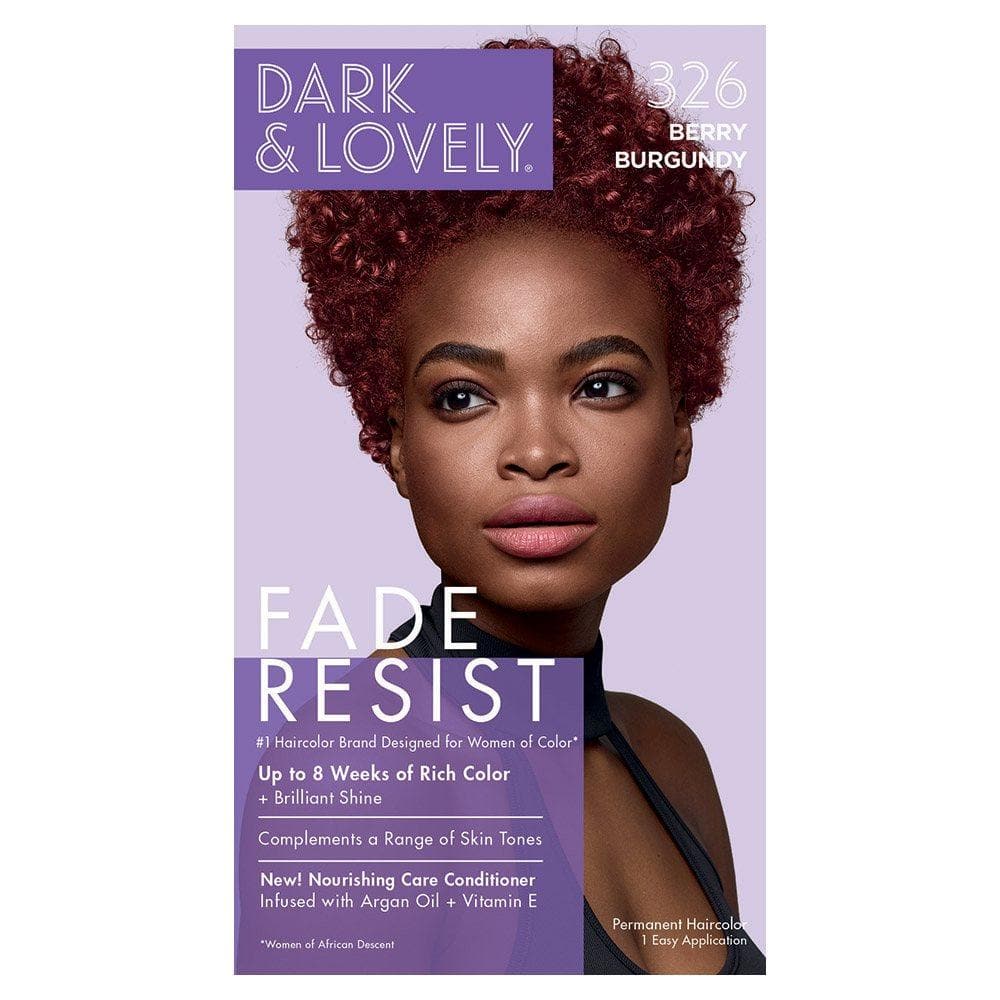 Dark & Lovely Fade Resist Rich Conditioning Hair Color - 326 Berry Burgundy