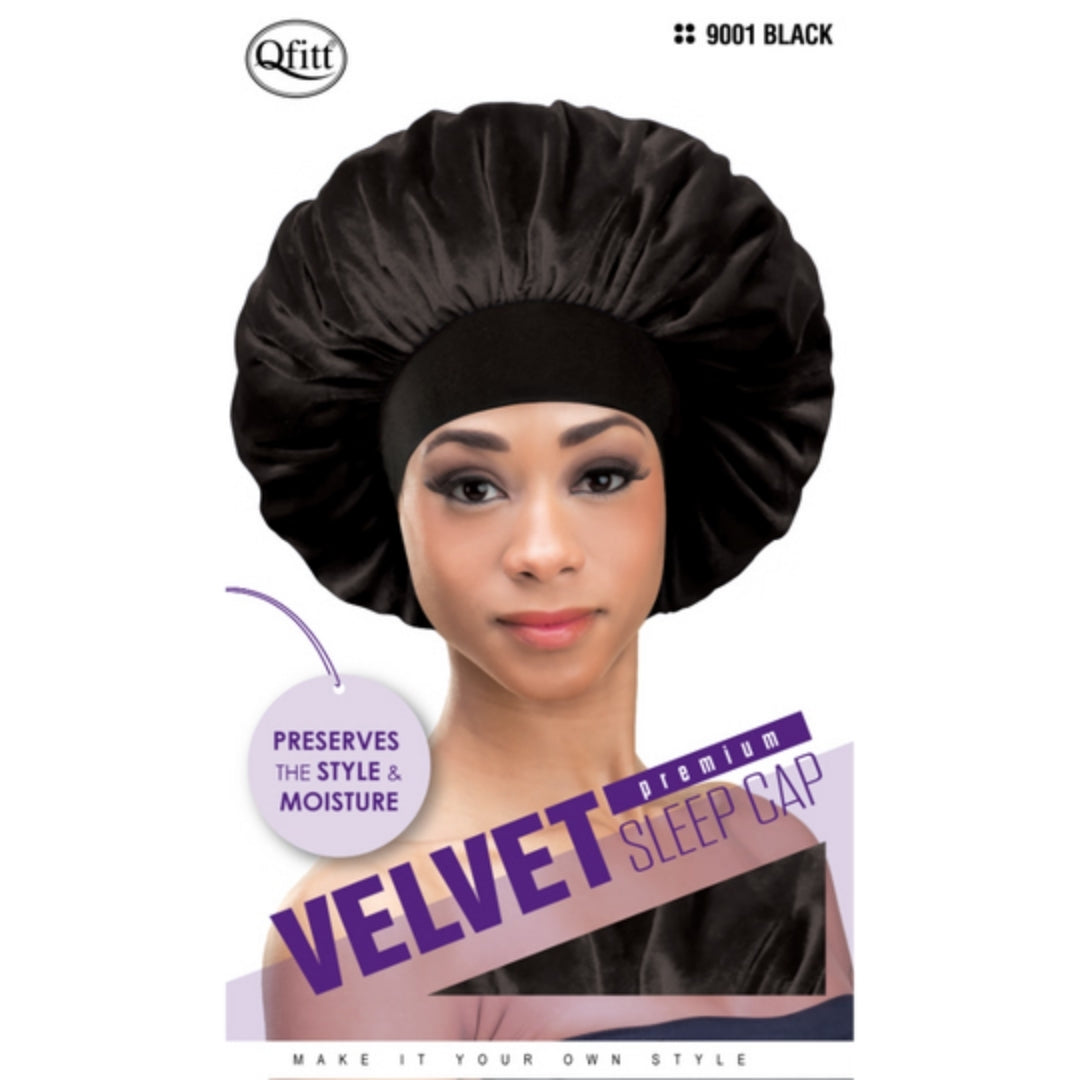 Velvet Sleep Caps