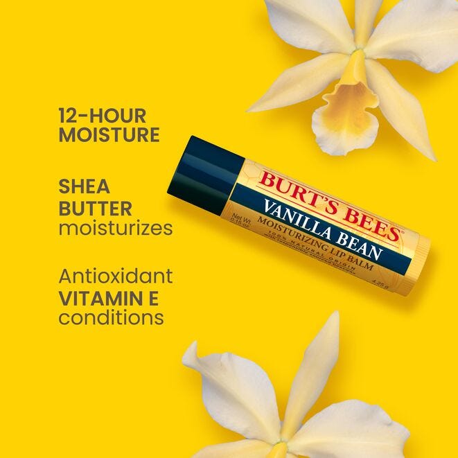 Burt's Bees Vanilla Bean Lip Balm