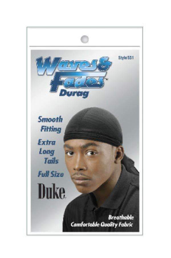 Duke Waves & Fades Durag #551 Black