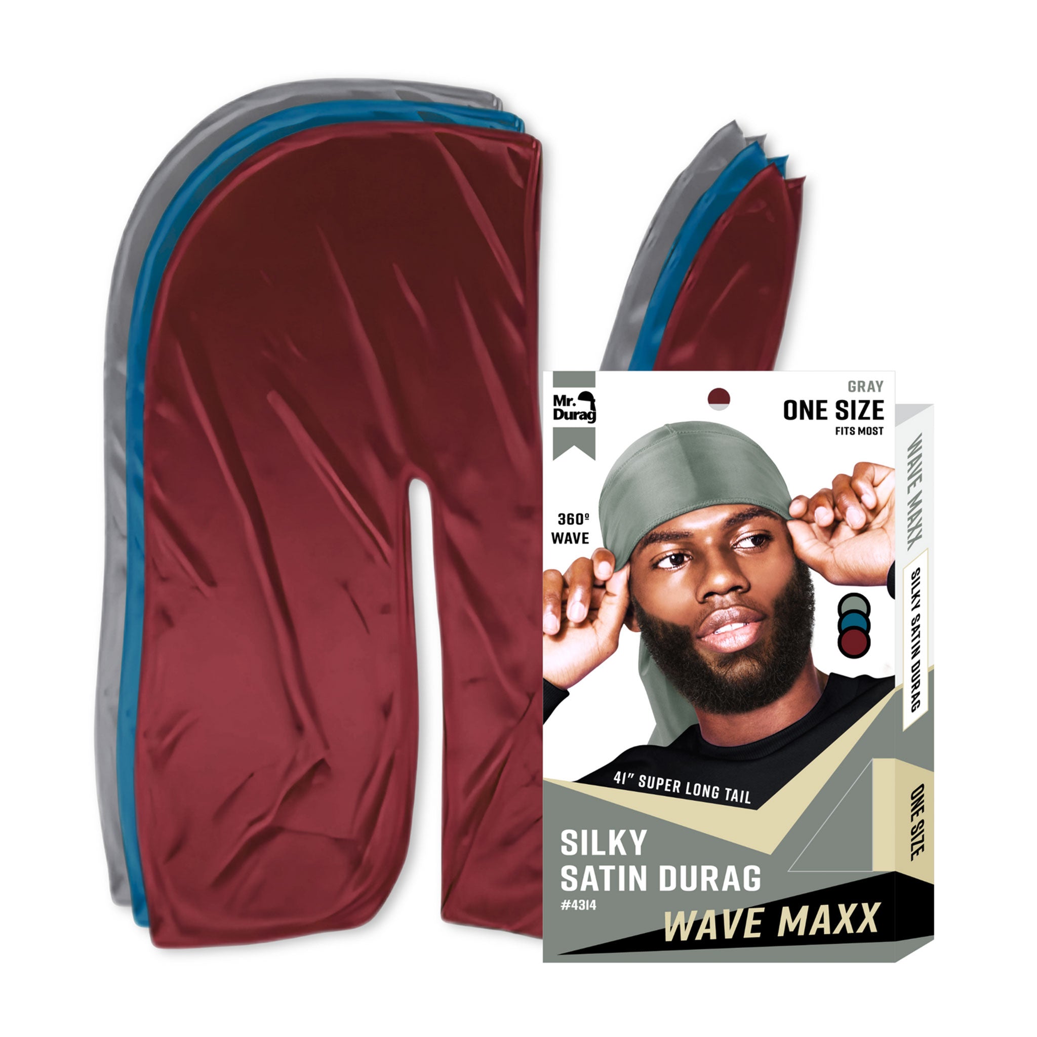 Mr. Durag Silky Satin Durag - Assorted #1
