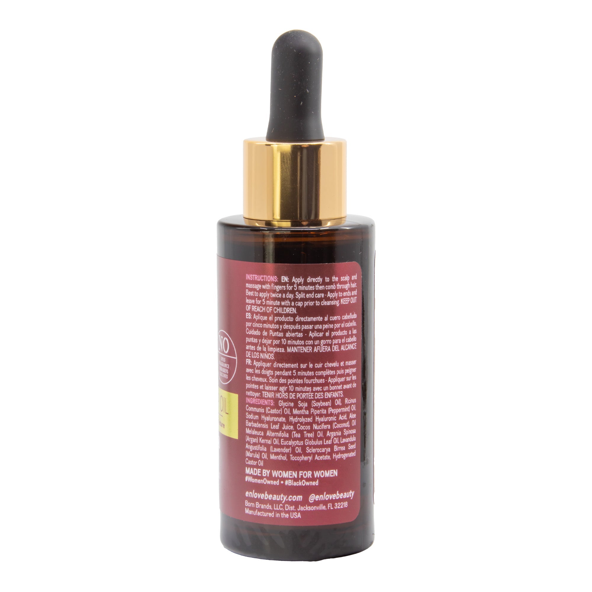 EN LOVE Hydra Curls Hair & Scalp Oil (1.5oz)