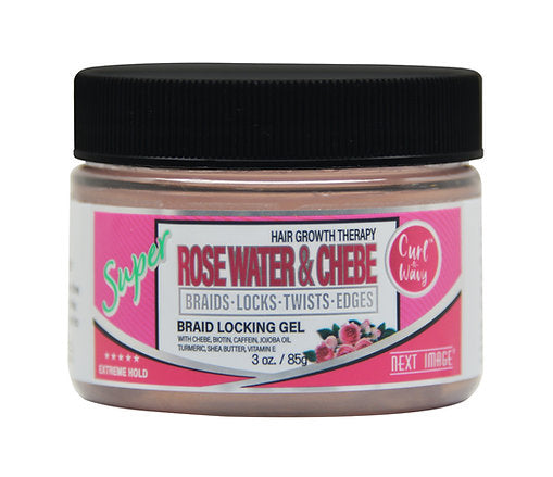 Next Image Braid Locking Gel Super Hold -  Rose Water & Chebe