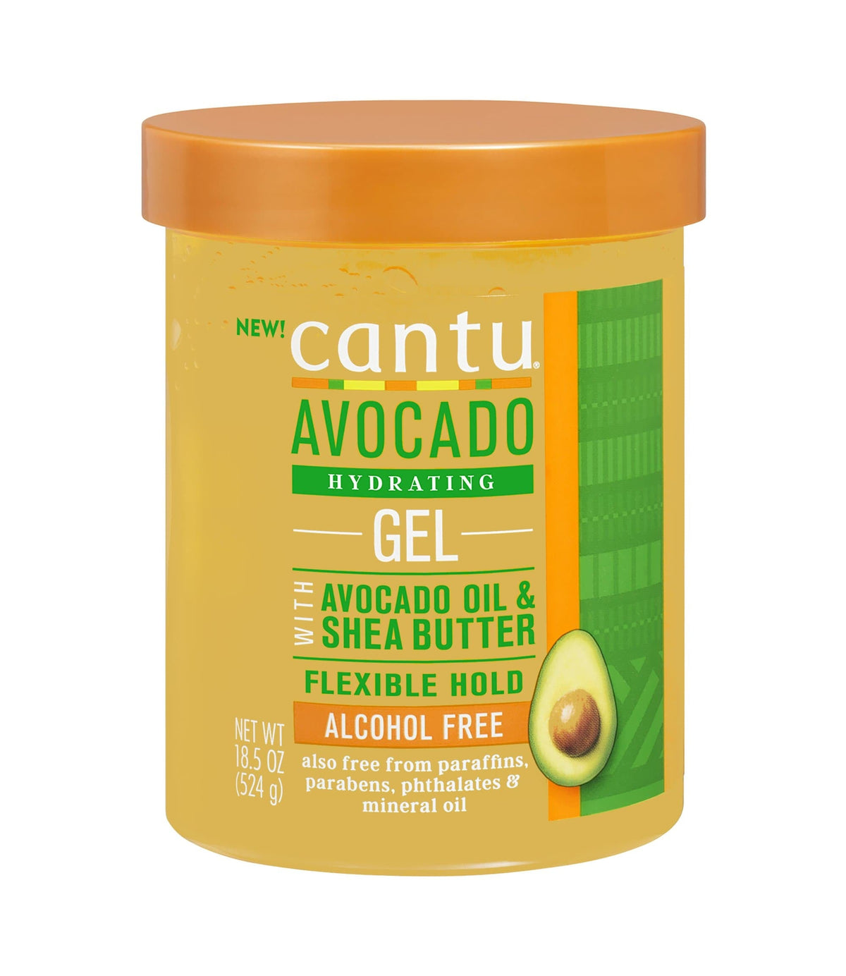 CANTU Avocado Hydrating Gel Alcohol Free (18.5oz)