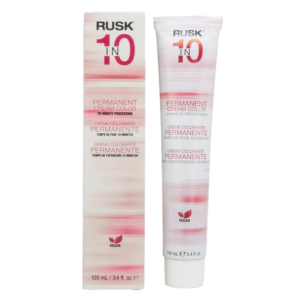 RUSK IN 10 Permanent Cream Color (3.4oz) - 1N