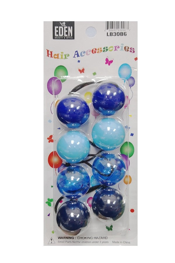 Eden Hair Baubles - Blue Mix #LB30B6