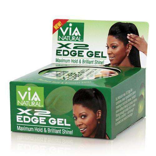 Via Natural Maximum Hold Argan & Olive Oil X2 Edge Gel