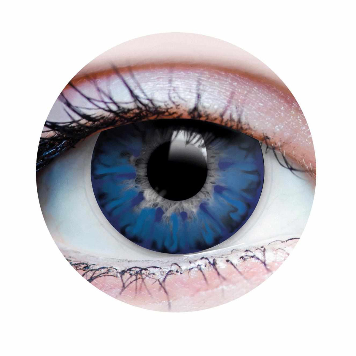 PRIMAL® Enchanted Azure - Blue Colored contact Lenses