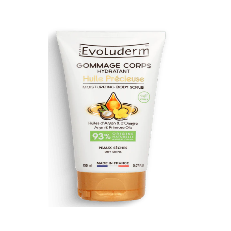 Evoluderm EVOLUDERM® GOMMAGE CORPS HYDRATANT HUILE PRÉCIEUSE - Authentic Skincare Treatment