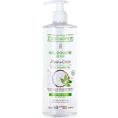 Evoluderm EVOLUDERM® GEL DOUCHE DÉTOX PLUIE DE COCO - Authentic Skincare Treatment