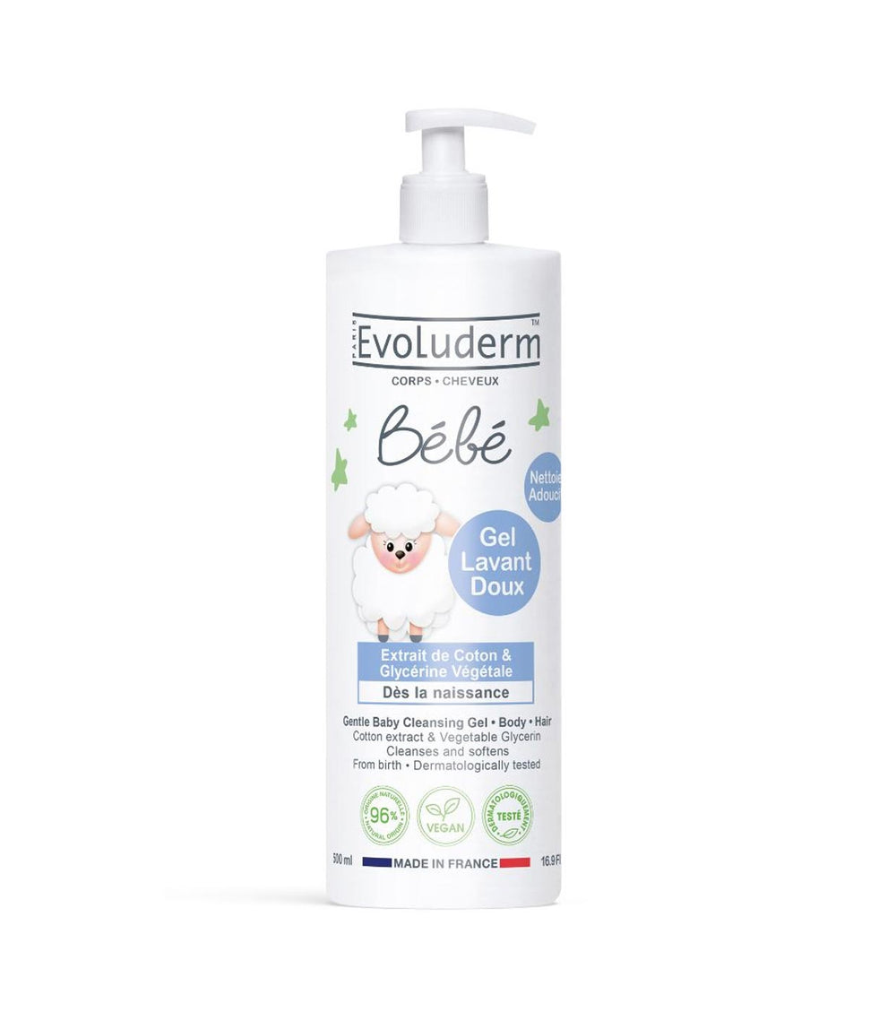 Evoluderm EVOLUDERM BÉBÉ GEL LAVANT Doux - Authentic Skincare Treatment