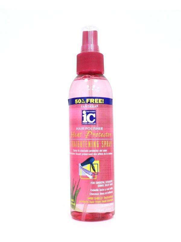 Fantasia IC Hair Polisher Heat Protector Straightening Spray 6oz
