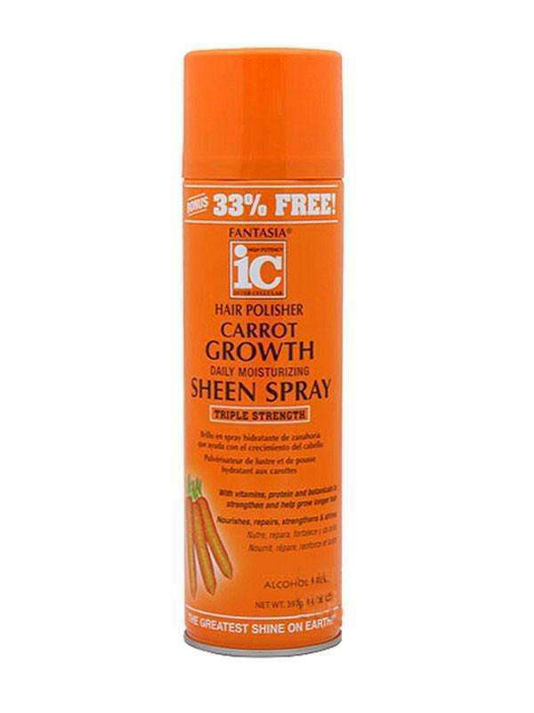 Fantasia IC Hair Polisher Carrot Growth Daily Moisturizing Sheen Spray