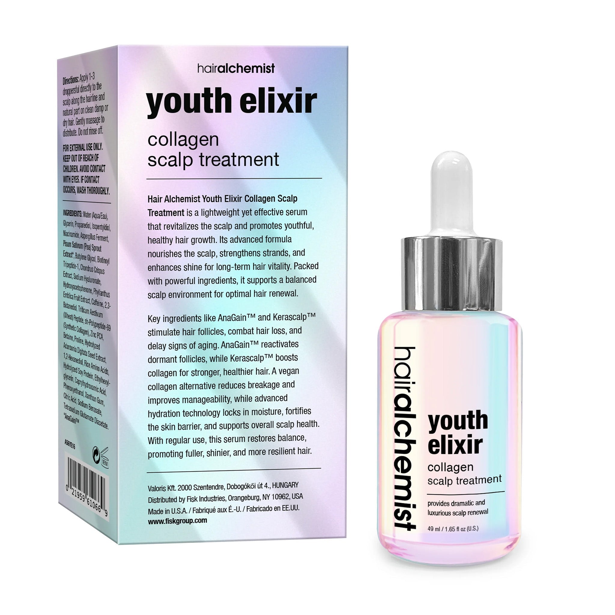 HAIR CHEMIST LIMITED Youth Elixer Collagen Scalp Treatment (1.65oz)