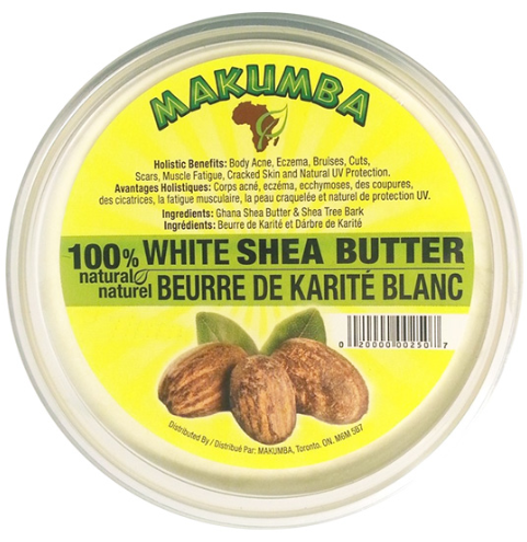 Makumba 100% White Shea Butter 8oz