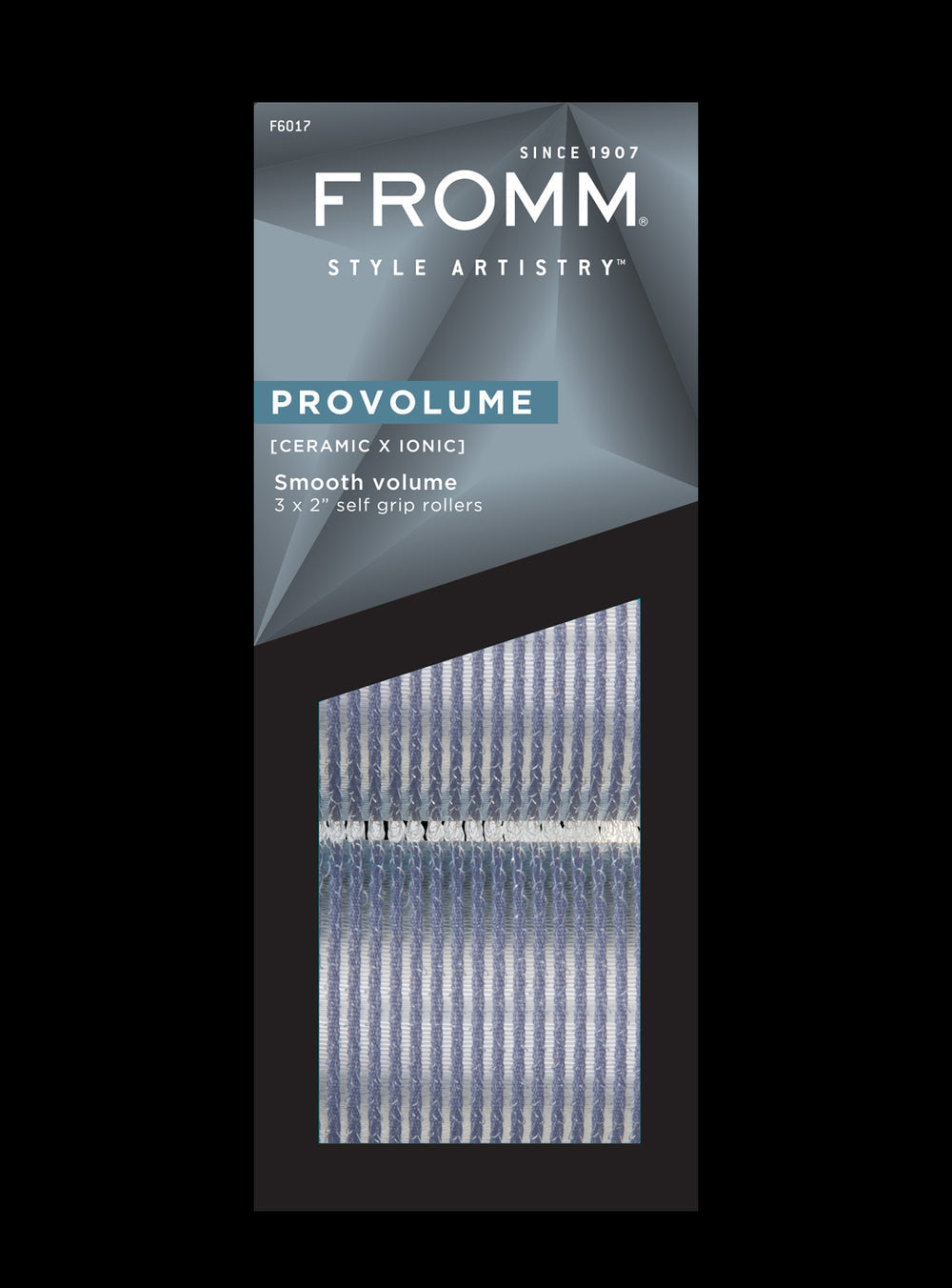 FROMM Pro Volume 2" Ceramic Hair Rollers - 3 Pack