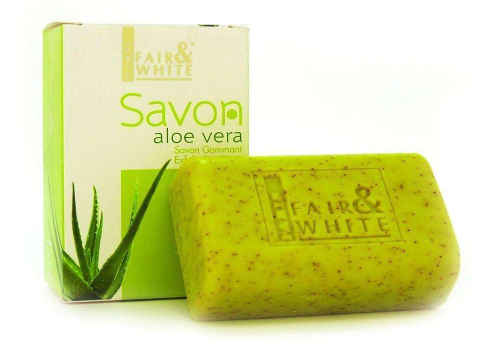 Fair & White Original Aloe Vera Exfoliating Soap