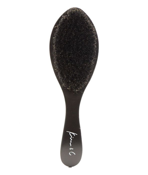 Premium Boar Curved Wave Brush - Soft #97749