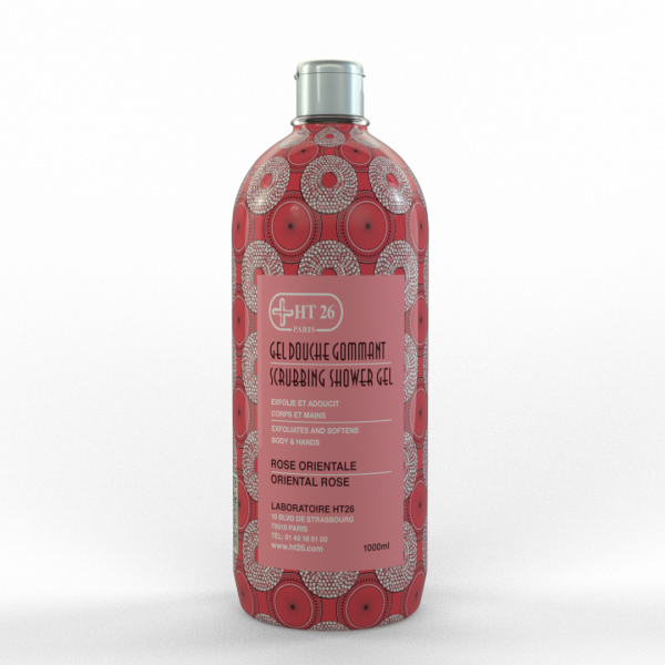 HT26 Paris HT26 ® WAX ROSE ORIENTALE GEL DOUCHE GOMMANT - Authentic Skincare Treatment