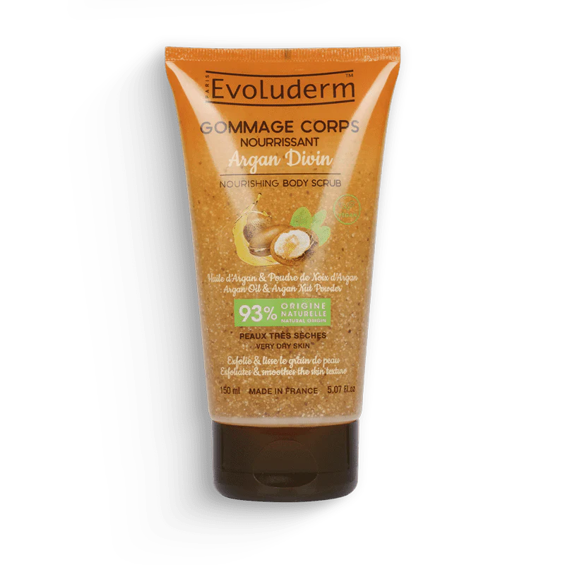 Evoluderm EVOLUDERM® GOMMAGE CORPS NOURRISSANT ARGAN DIVIN - Authentic Skincare Treatment