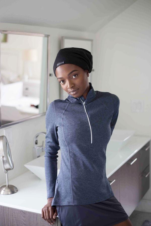 Grace Eleyae Original Slap | Satin-Lined Cap - Black