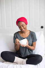 Grace Eleyae Original Slap | Satin-Lined Cap - Red