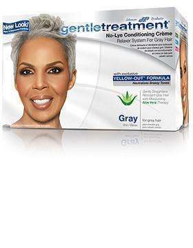 Gentle Treatment No Lye Conditioning Creme Relaxer System For Gray Hair