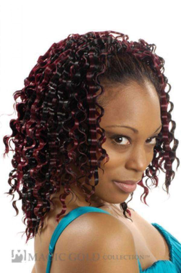 Magic Gold Synthetic Half Wig Pretty 1