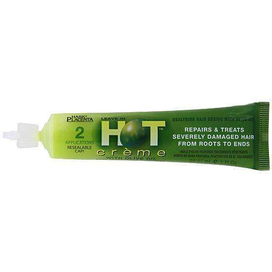 Hask Placenta Hot Cream Tube -Olive