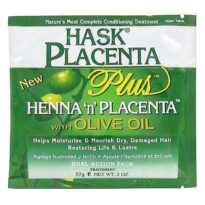 Hask Placenta Plus Henna 'n' Placenta w/ Olive Oil