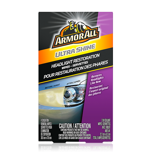 Armor All Ultra Shine Headlight Restoration Wipes