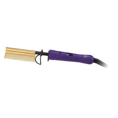 Hot & Hotter Ceramic Electrical Pressing Comb - Medium Curved Teeth #5962